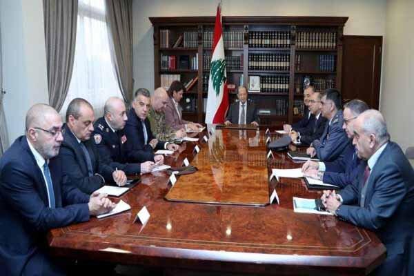 محتوای نشست مهم امنیتی لبنان به ریاست میشل عون