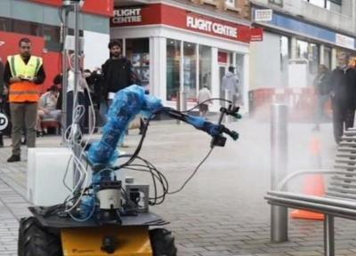 ربات های ضدعفونی کننده در انگلستان