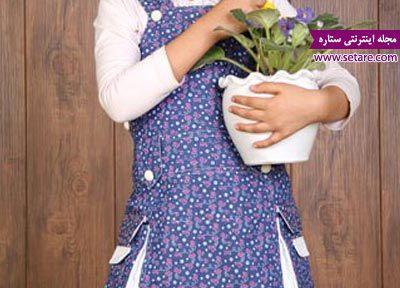 آموزش دوخت سارافون دخترانه جدید