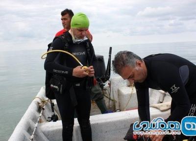 گروه آنالیز باستان شناسی زیر آب در دریای مازندران به کار خود سرانجام داد