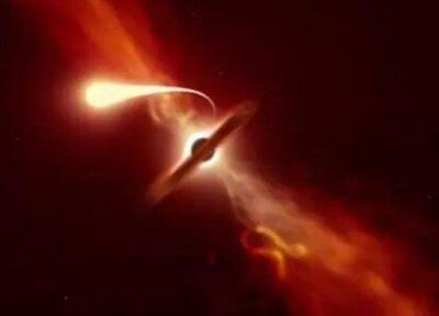سیاهچاله غول پیکر ناگهان درخشیدن گرفت، تولد یکی از درخشان ترین اجرام آسمان